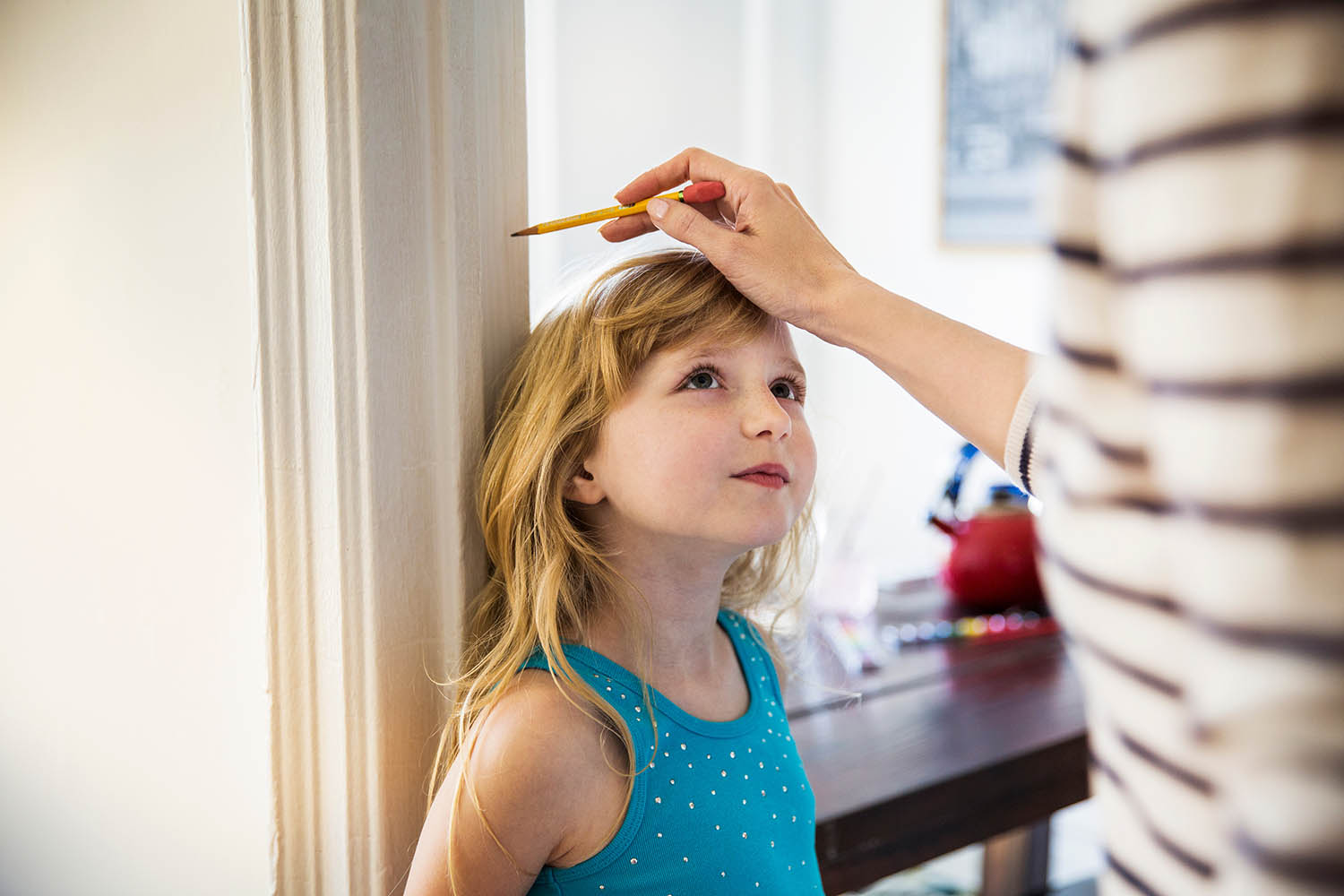 Measuring Height - the Pattern of Parenting